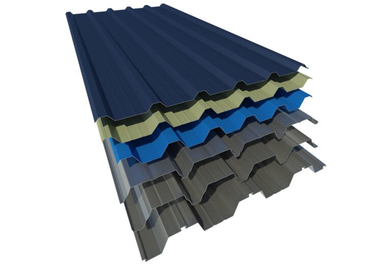 Chapas perfiladas de cubierta